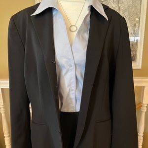 Ralph Lauren Black 4-Button Blazer - Size 14
